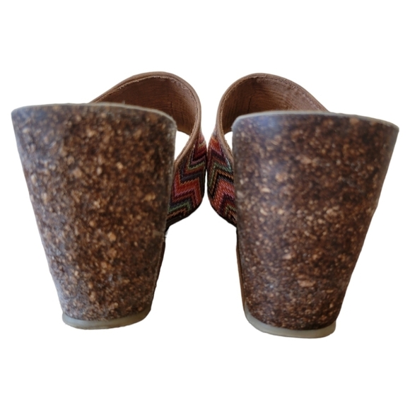 Blowfish of Malibu Colorful Wedge Sandals Size 8 - Picture 4 of 5